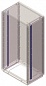 CN5UKG18 | Стойки вертикальные для шкафов Conchiglia В=1840 мм, 2 шт
